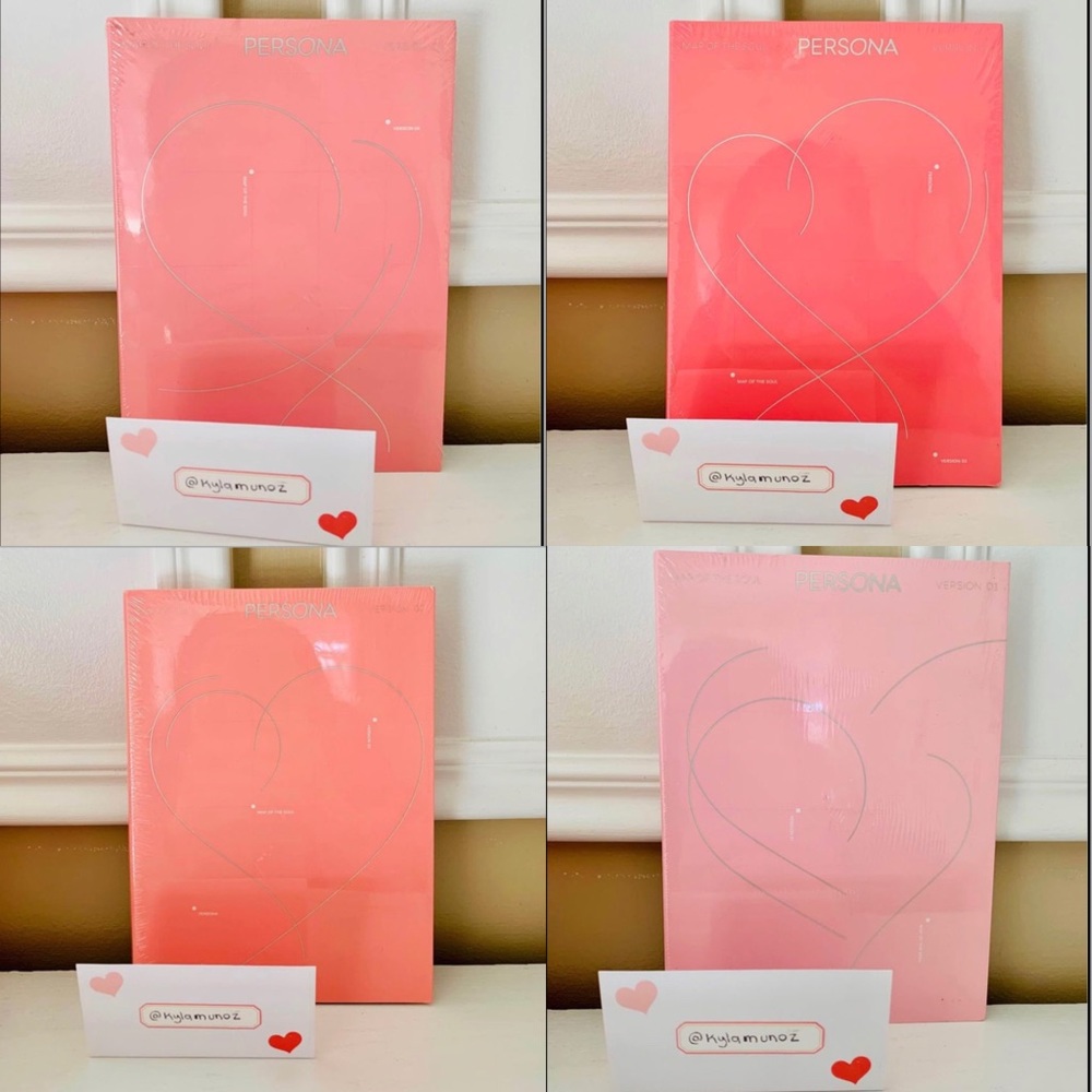 BTS map of the soul persona — version 1, 2, 3, 4